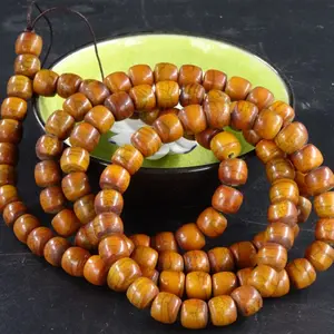 Ancient method do old Tibetan deer bone bone Bodhi 108 hand rosary beads Buddhist beads antique miscellaneous old spirit bone