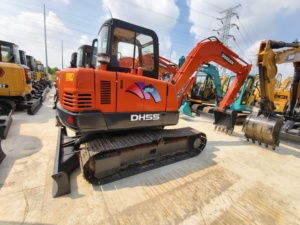 Doosan รถขุดล้อมือสองจากเกาหลี DH55 DH150W-7มือสอง Doosan ราคาดีที่สุด DX60 80เกือบใหม่สภาพดี - Product Image 2