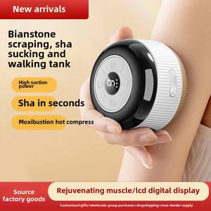 <span class=keywords><strong>2025</strong></span>新产品智能便携式刮痧按摩器电加热拔罐家用办公用身体按摩器 - Product Image 5