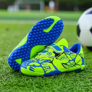 2023 הסיטונאי כדורגל נעלי כדורגל נערים נעלי כדורגל בוטאס ילדים בחוץ/כדורגל מקורה מנקה מגפי כדורגל