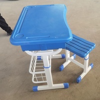 Meubles de classe standard pour écoles, ensembles de bureaux et chaises pour étudiants, bureaux et chaises pour étudiants à hauteur réglable