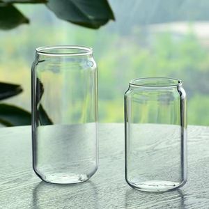 Bouteille en verre à large ouverture pour thé au lait, eau et jus, avec bouchons, 12 oz, 24 oz, 20 oz, <span class=keywords><strong>carafe</strong></span> à eau, bouteille à boisson, pot en verre - Product Image 6
