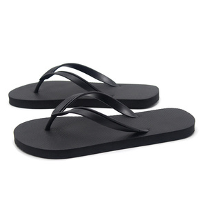 Giá Rẻ Bán Buôn Khuyến Mãi Trung Quốc Rõ Ràng Pe <span class=keywords><strong>Flip</strong></span> Flop, bãi Biển Giày Dép Cao Su Cơ Bản Đồng Bằng Số Lượng Lớn Màu Đen Pvc Lật <span class=keywords><strong>Flip</strong></span> <span class=keywords><strong>Flops</strong></span> Bán Buôn - Product Image 3