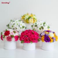 Lovebay Cadeau de la Saint-Valentin et de la Fête des Mères, roses éternelles en gros, roses éternelles en boîte, fleurs réelles préservées pour la décoration de la maison et des mariages