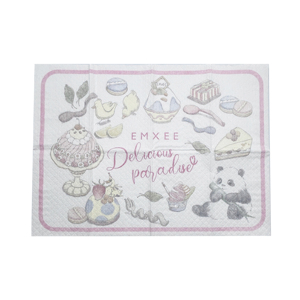 Baby Feeding Mat Rectangle Fabric Non-Slip Cute Design Table Pad for Mealtime - Product Image 4