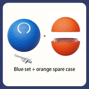 Yeni akıllı dayanıklı ABS haddeleme topu Pet çiğnemek oyuncak TPR elektrik interaktif yün oyuncak kediler köpekler için komik sürdürülebilir tarzı küçük - Product Image 3