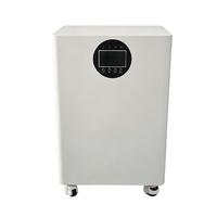 Unité de stockage d'énergie portable tout-en-un de 16 kWh, station d'alimentation de secours domestique pour une utilisation en intérieur