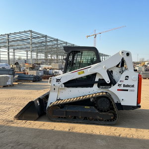 Bobcat S130 S160 S450 T650 Tracked Skid Steer Loaders Bekas - Loader Geser Diesel untuk Pekerjaan Lanskap & Pembersihan Lokasi - Product Image 1