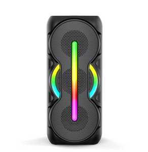 רמקול נייד למסיבות 5.2 עם תאורת RGB LED מפלסטיק, חיבור USB, מתח DC, הספק יציאה 10-30W, סוללה מובנית (1000-2000mAh) למסיבה - Product Image 2