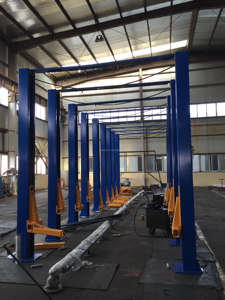 Lift Mobil 2 Post Hidrolik 7000lbs 9000lbs, Lift Mobil Lantai Bening 2 Post Lift Kendaraan - Product Image 3