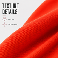 Tissu de travail en polyester/coton renforcé Cordura tissé Ripstop teint en fil TC 80/20 pour costumes, équipement tactique et genouillères
