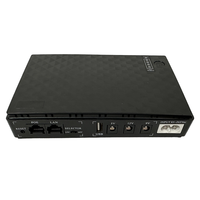 Mini Dc Ups for Wi-fi Routers Poe Port 9v 12v 24v 8800mah 10400mah Uninterrupted Power Supply