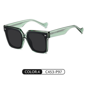 Alta calidad <span class=keywords><strong>BOOM</strong></span> BM9102 polarizado UV400 gafas de sol acetato piernas TR marco grande cuadrado <span class=keywords><strong>3D</strong></span> Metal Logo Unisex - Product Image 6