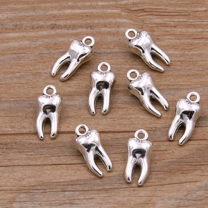 Accesorios de joyería de aleación retro DIY, encanto de diente de Venta caliente de China - Product Image 2