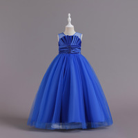 Gaun Pesta Tulle Terbaru yang Stylish untuk Anak Perempuan, Desain Remaja dengan Bordir Katun, Sempurna untuk Natal