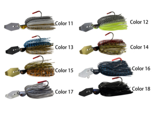 Señuelo de Pesca Chatterbait 14G/18G, Jig Metálico, Accesorios de Pesca B-Balde y Pesca para la Pesca de Lubina - Product Image 4