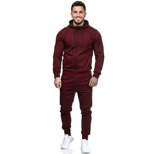 Ensemble de survêtement de sport technique sur mesure de haute qualité en gros, taille plus, pour homme, jogging, survêtement pour homme - Product Image 1