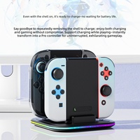 Support de charge AOLION pour Switch, station d'accueil ABS pour Nintendo Switch 2 Pro, manettes Joy-Con, type C, tout-en-un, support de console de jeu