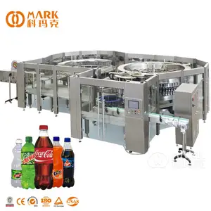 PET Plastic Bottle Gas Water CSD Beverage Filling Machine Beer CO2 Carbonated Soft Drinks Production Line
