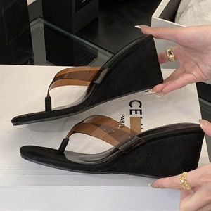 Sandales décontractées pour femmes à imprimé léopard, à bout ouvert, pour les fêtes, talons hauts sexy avec semelle extérieure en TPU, tendance mode printemps-été - Product Image 4