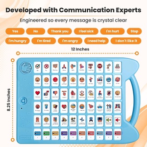 Tablette de communication AAC pour besoins spéciaux, dispositif de thérapie orthophonique pour enfants autistes et patients atteints d'aphasie - Product Image 2