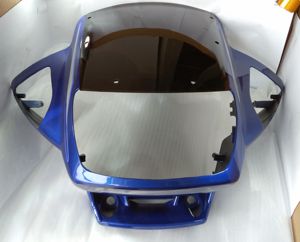 Piezas de motocicleta <span class=keywords><strong>YBR</strong></span> <span class=keywords><strong>cubierta</strong></span> de luz de cabeza roja con pegatina - Product Image 5