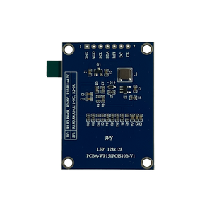Modul OLED 1,5 Inci 128*128 dengan Driver SH1107, Promosi Diskon, Antarmuka SPI I2C, Layar PMOLED 7 Pin dengan Papan PCB - Product Image 3