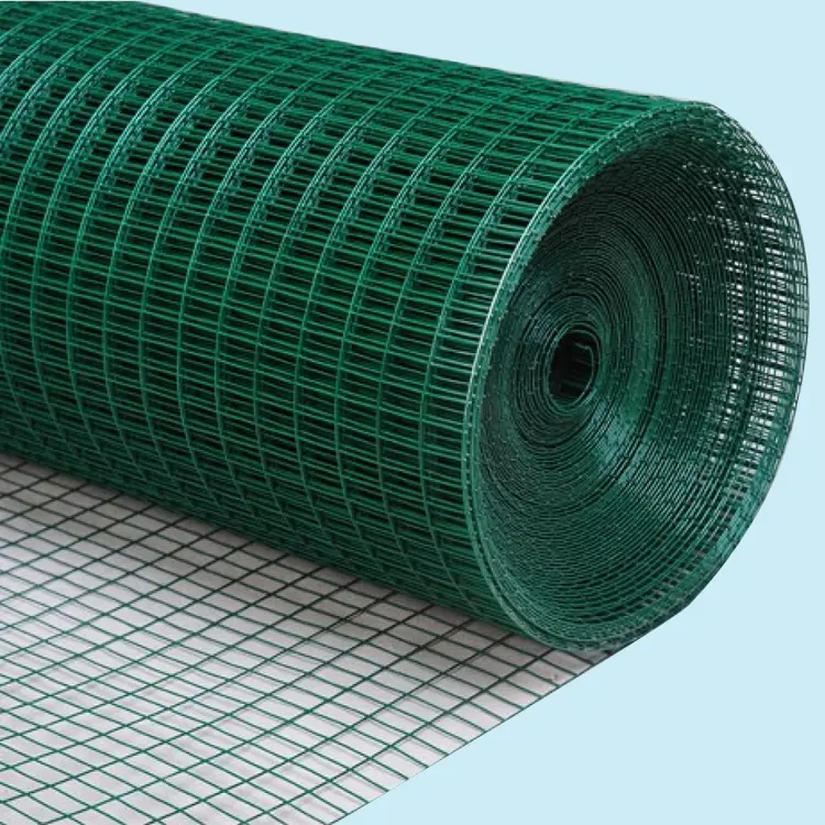 BOCN kain perangkat keras berlapis PVC atau galvanis 1/2 "jala kawat las