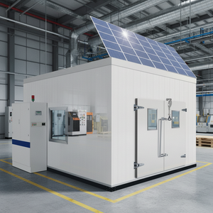 Congélateurs de stockage réfrigérés commerciaux à énergie solaire avec moteur à engrenages. Dimensions personnalisables. Utilisé pour le stockage de la viande et du poisson. - Product Image 2