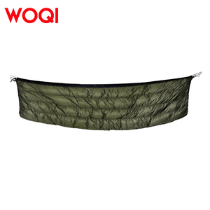 Para WOQI, funda de cama de hamaca de nailon con aislamiento cálido y ligero, fácil de instalar para hamacas individuales o dobles para adultos, Camping - Product Image 2