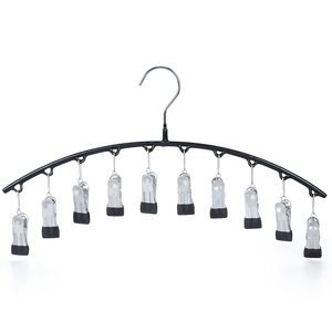 Organizzatore per Leggings da <span class=keywords><strong>Donna</strong></span> in Metallo con 10 Clip, Appendiabiti per <span class=keywords><strong>Pantaloni</strong></span> Yoga da Armadio - Multifunzionale, Personalizzabile in Dimensioni e Colore, Materiale PVC - Product Image 6