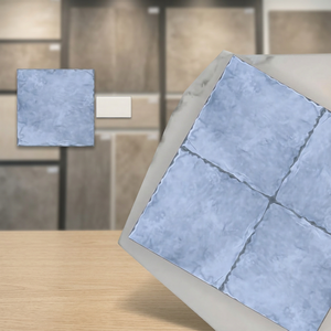 En stock : Dalles de parking en porcelaine numérique 40x40cm, finition métallisée 12mm, robustes, finition mate, pour revêtement de sol extérieur de centres commerciaux - Product Image 1