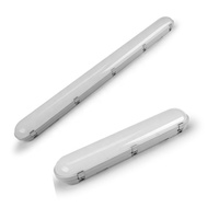 Lumière étanche à la vapeur LED 4FT pour entrepôt, garage, atelier, avec variateur 0-10V, 100-347V, IP66, garantie 5 ans, 40-60W, Ra80