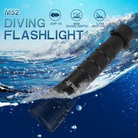 Lampe de plongée sous-marine Boruit professionnelle haute puissance 3000 lumens avec batterie rechargeable