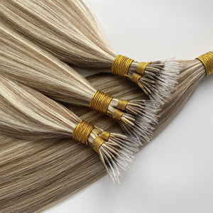 Fabrieks Remy Maagdelijk Menselijk Haar 20 Inch Maleisische Micro Bead Haarverlengingen - Product Image 3