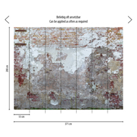 Papier peint non tissé premium Livingwalls 392261, surface en vinyle solide, gaufrage, entièrement sec, décollable, structure lisse, mat