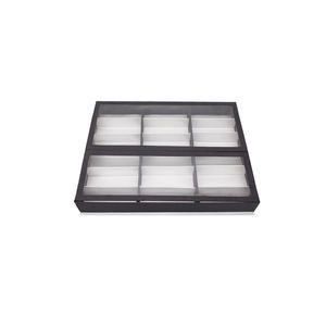 Expositor de gafas personalizado 18 bandejas de ranura marcos de gafas ópticas bandeja de exhibición de lentes bandejas de Marco óptico - Product Image 1