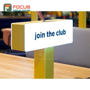 Étagère de présentation de café intégrée avec cadre en bois massif, présentoir pour café en sachet, étagère de présentation pour café commercial - Product Image 3