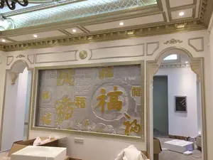 Supplier Direct Sale PU Decorative Material White Minimalist Decorative Pu Cornice For Ceiling