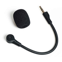 Micro de jeu de remplacement pour les casques de jeu filaires Logitech G PRO X2 G PRO X Wireless et G Pro, suppression du bruit détachable