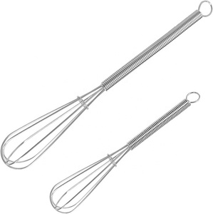 Mini <span class=keywords><strong>fouet</strong></span> <span class=keywords><strong>en</strong></span> fil métallique pour <span class=keywords><strong>cuisine</strong></span>, 5, 7, 9 pouces, <span class=keywords><strong>fouet</strong></span> classique petit et robuste pour mélanger - Product Image 1