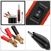 Probador de Baterías Automotrices EM285 de 12V con Pantalla LED para Uso Universal, Herramientas de Prueba de Circuitos y Sonda de Potencia