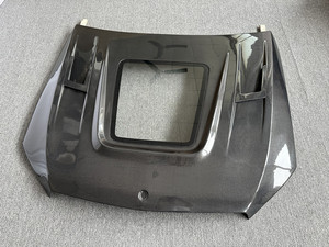 New sợi carbon W205 động cơ mui xe với kính lỗ thông hơi và clip cho C C300 C400 C450 C43 C63 <span class=keywords><strong>Amg</strong></span> 15-19 - Product Image 5