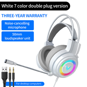 G58 G60 Chơi <span class=keywords><strong>Game</strong></span> Tai Nghe 7.1 Stereo Surround Bass Tai Nghe Headphone Với Mic LED Ánh Sáng Cho Máy Tính PC Gamer Có Thể Gập Lại - Product Image 6