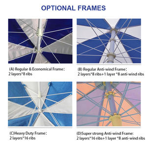 Paraguas inteligente <span class=keywords><strong>playa</strong></span> raya azul hotel comercial <span class=keywords><strong>palo</strong></span> de <span class=keywords><strong>playa</strong></span> paraguas proveedores anunciar sombrillas de <span class=keywords><strong>playa</strong></span> - Product Image 3