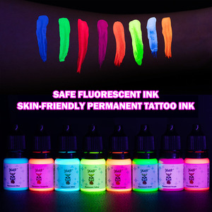 Tinta de Tatuaje Ybeauty 5ml 15ml 30ml Colores Fluorescentes Orgánicos para Arte Corporal - Product Image 3