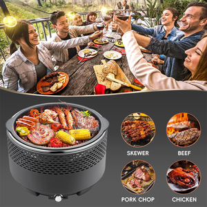 <span class=keywords><strong>Barbecue</strong></span> à <span class=keywords><strong>gaz</strong></span> coréen moderne de qualité supérieure sans fumée, avec bouton de réglage, montage facile, design pliable en <span class=keywords><strong>acier</strong></span> inoxydable, électronique - Product Image 4