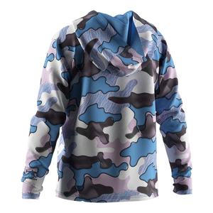 เสื้อฮู้ดดี้แขนยาวกันแดด UPF50 แห้งเร็ว น้ำหนักเบา เป็นมิตรกับสิ่งแวดล้อม สำหรับเด็ก ขายส่ง เหมาะสำหรับตกปลา - Product Image 4