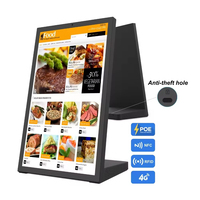 Vente en gros FHD écran tactile 14 15.6 pouces NFC tablette PC Android Pos/Commande de restaurant/Kiosque tablette tablettes en forme de L