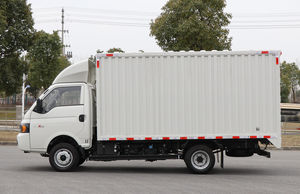 Nuevo <span class=keywords><strong>mini</strong></span> camión de carga de la marca China 116HP motor diesel 3,8 M fila única <span class=keywords><strong>Euro</strong></span> 6 Vans cargo Truck Van para la venta - Product Image 4